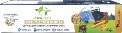 Pawfect Pet Foods Himalayan Cheese Dental Chews Original- Pack of 1 Chew for Extra Large Dogs 180g Cheese Dog Chew