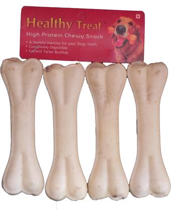 Puppy buddy White Calcium Bones Dog Treat Dog & Cat Chew
