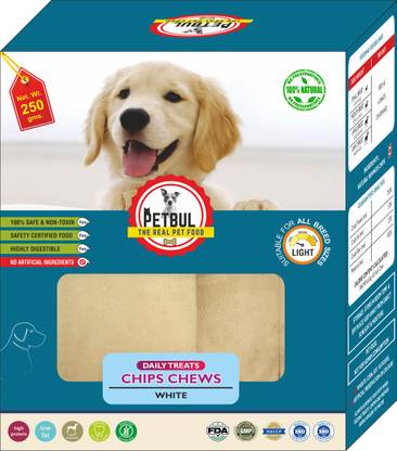 petbul Chips Chews White Dog Chew