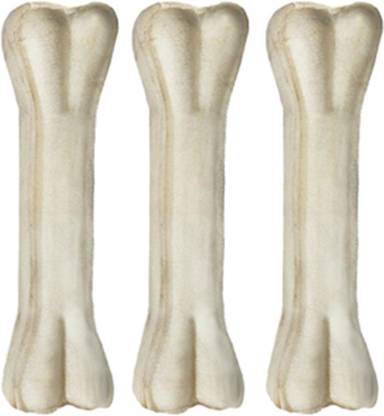 Unik Rawhide Calcium Pressed Bones 3 Inch_ 3 Piece, Export Quality Chicken Dog Chew