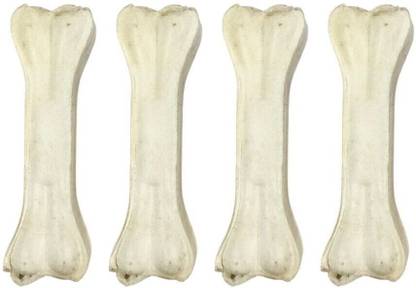 Petfun Natural 5inch Bone Treats for Dogs | Long-Lasting Chewy Dog Treat Chicken Dog & Cat Chew