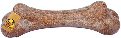 फूडी पपीज़ Dog Chew Toy for Chewers Durable Teething Wood Powder Bone Toy for all breed कुत्ता च्यू