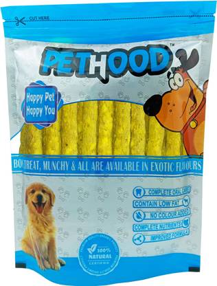 PET HOOD Dog Chew Chicken Stick 450 g, Sticks for Dogs, Dog Snacks, Dog Treats Chicken Dog Chew