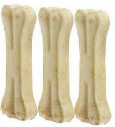 KALEYE Pressed Dog Bone 6 inches (Medium) - Pack of 3 Bones. Dog Chew Treat Chicken Dog Chew