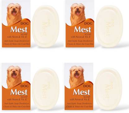 ZEE DRUGS Dog Mest Soap with Neem & Vitamin E – Anti-Fungal Pet Soap (For All Breeds) 300 ml Pet Coat Cleanser