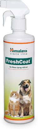 HIMALAYA Freshcoat Dry Bath Shampoo I Improves Skin Health & Hygiene I Waterless 400 ml Pet Coat Cleanser