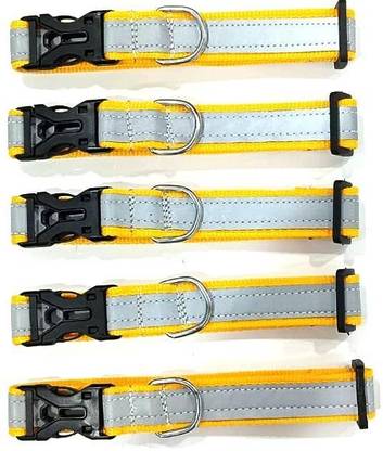 Aftra Reflective Stray Dog 5 Pcs for collar Plain Dog Collar Charm
