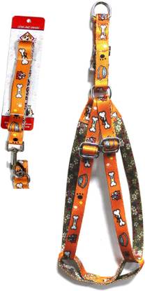 Nootie Small Orange Harness For Dog Dog Harness & Leash