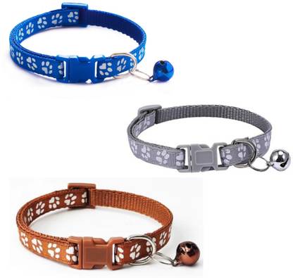 Litvibes Cat collars with bell,Kitten adjustable for cats and puppies,cute kitty neckband Dog & Cat Break Away Collar
