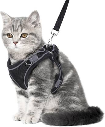 Zoivane Comfortable, Secure, and Adjustable Cat Leash with Harness | Cat Standard Harness