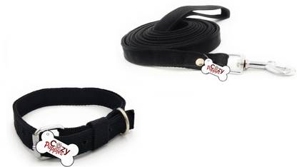 Cozy Puppies Pet 0.75 INCH GOOD QUALITY ( Neck Girth = 34-42 cm , Width = 0.75 inch ) Dog & Cat Collar & Leash