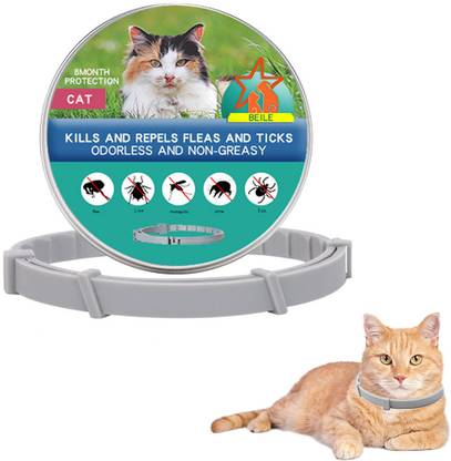 Qpets Flea Collar for Cat Tick Collar for Dogs Flea and Tick Collar for Cat Cat Collar & Chain