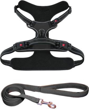 ALCAZAR Dog Chest Belt No Pull Harness (Recommended for 24-35KG Dogs) Dog Harness & Leash