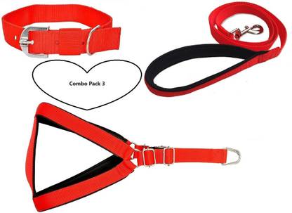 Aftra Combo Pack Soft Comfortable Breakaway Closure Dog Harness & Leash