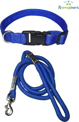animoxkart Animoxkart Dog & Cat PVC Collar and Rope Set , Small . Dog & Cat Collar & Leash