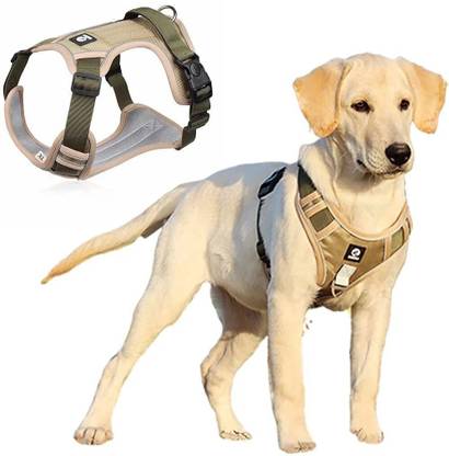 gustave No Pull Dog Harness with Reflective Strip Adjustable Size for Medium Large Dogs Dog Safety Harness