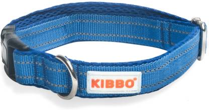 KIBBO Premium Reflective Padded Dog Collar With Soft Mesh Padding (Pack of 1) Flexible Dog Everyday Collar
