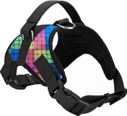 ADIOS Lightweight No-Pull, No-Choke Printed Adjustable and Padded Dog Training Harness