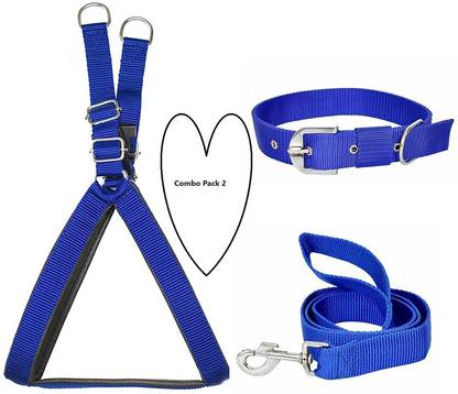 Aftra Combo Pack Soft Comfortable Breakaway Closure Dog Harness & Leash