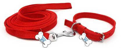 THE DDS STORE Dog Collar Leash Set Specially for Small Breeds Dog Collar Leash Set Combo Dog Collar & Leash