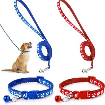 DogTrust BoldStride 15 mm pack of 2 pcs collar leash sturdy material nylon Dog Collar & Leash