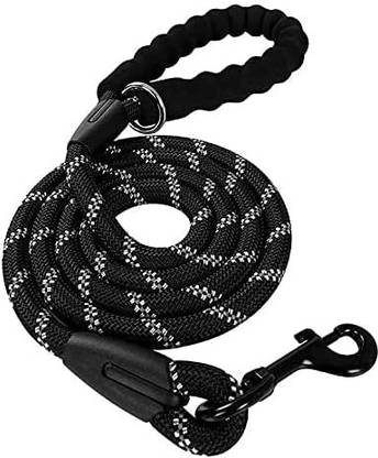 Hofason Dog Belt Padded with Soft Neoprene Breathable Adjustable Nylon Dog Collars Dog & Cat Leash