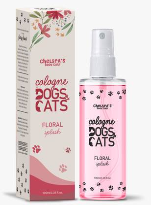 Chelsea Dog & Cat Deodorizer & Stink Remover For Daily use of Dogs & Cats All Dog Breed Pet Deodorizing Cologne Spray with Floral Splash Fragrance Cologne