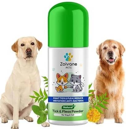 Zoivane Tick and Fleas Powder for cat and Dog - 150 Gms Tick and Fleas Powder for cat and Dog - 150 Gms Cologne