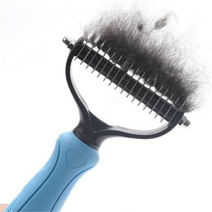 DogTrust Pet Brush for Hair Tangle Removing Curry Comb for  Dog & Cat