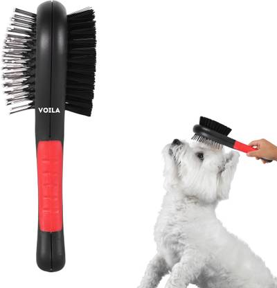 VOILA Pet Grooming Brush for Dogs | Shedding & Detangling Comb Slicker Brushes for  Dog, Cat