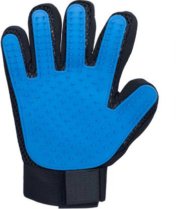 Petcrux Deshedding Brush Glove, Enhanced Five Finger Design,Perfect for Dog & Cat Curry Comb for  Dog