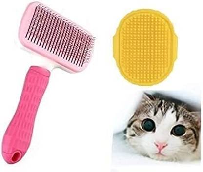 TrendKart Cat Grooming Hair Brush - Cat Hair Comb - Persian Cat Comb Brush ( MultiColor ) Slicker Brushes for  Cat