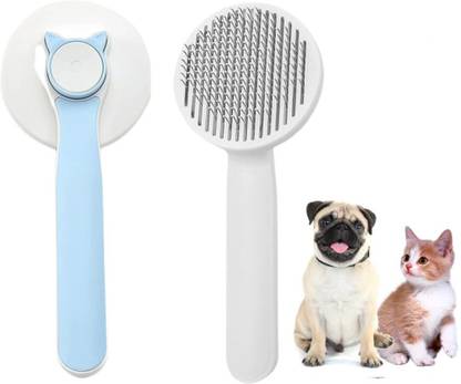 VDNSI Pet Comb Brush With Handle, Dog Hair Brush For German Shepherd Rottweiler Slicker Brushes for  Dog & Cat