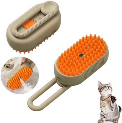 PSK PET MART Dog Cat Electric USB Water Spray Steam Portable Hair Removal Electronic Comb for  Dog & Cat