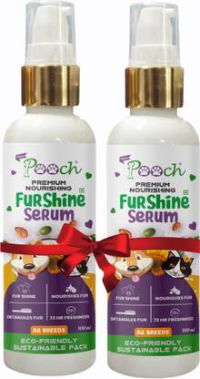 Pooch Premium Nouishing Serum Pack Of-2 | 100ML Each | Pet Conditioner
