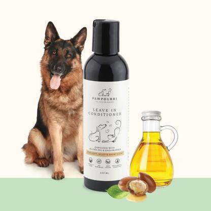 PAWPOURRI Leave-in Conditioner for Soft, Silky and Shiny Coat for Cat, Dogs and Puppy Pet Conditioner