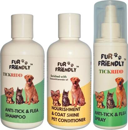 FUR FRIENDLY FF-CS200mlCD1-AT200mlSH1-AT200mlSP1-3 Pet Conditioner