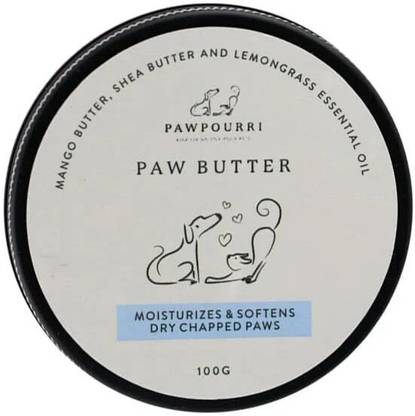 PAWPOURRI Paw Butter for Softening and moisturizing Dry and chapped Paws of Dogs and Cats Pet Conditioner