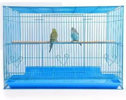 CAGECRAFTERS BIRD CAGE 1.25 FEET BEST FOR LOVE BIRDS, FINCHES, BUDGIES AND OTHER SMALL BIRDS Bird Cage