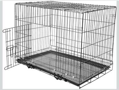 AGGARWAL 36 Inch Dog Cage Hard Crate Pet Crate