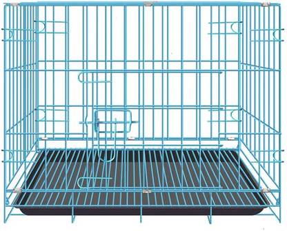 Animaux 2.5 feet Dog & Cat Metal Cage with Removable Tray for All Dogs& cats Hard Crate Pet Crate
