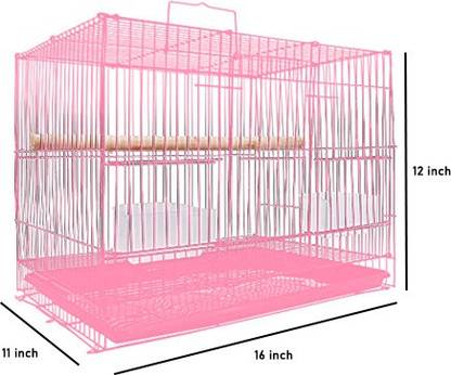 MMP Single Door Folding Metal Cage With Removable Tray 1.5 feet Hard Crate Pet Crate
