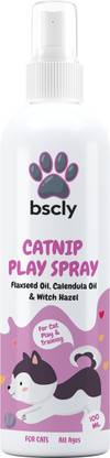 bscly Catnip Play Cat Spray for Cats | Cat Odour Eliminator, Safe Deodorizer,Cat Deodorizer