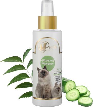 Pet Life Antiseptic Freshener Spray - Cat Odor Eliminator, Safe Deodorizer,Cat Coat Smell Deodorizer