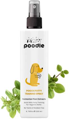 POODLE Pooch Potty Training Spray | Dog & Puppy Training, Plant Based | Herbal Deodorizer