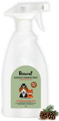 Petterati Pet Safe Surface Disinfectant,BKC & Alcohol Free,Kills 99.9% Germs,Pine Deodorizer