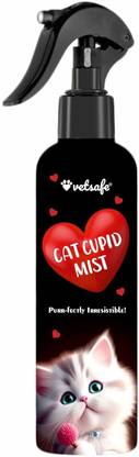 VetSafe Catnip Spray 200 ml| Cat Attractant Spray | Stimulate Playful Behaviour in Cats Deodorizer
