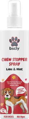 bscly Chew Stopper Spray For Dog with Lime & Mint Deodorizer