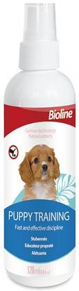 BIOLINE Puppy Training Spray Puppy Attracting Spray Deodorizer