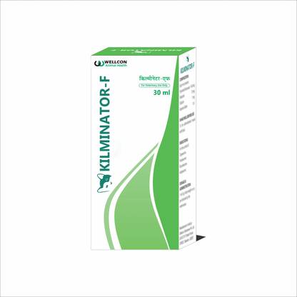 Wellcon Animal Health Kilminator-F Dewormer for Dogs & Cats | Gentle Oral Suspension | 30ml Pet Dewormer